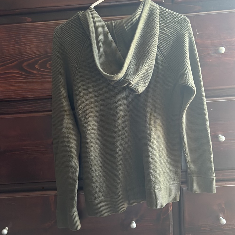 Michael Kors Hooded Green Sweater View 5
